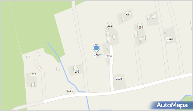 Tymowa, Tymowa, 469, mapa Tymowa