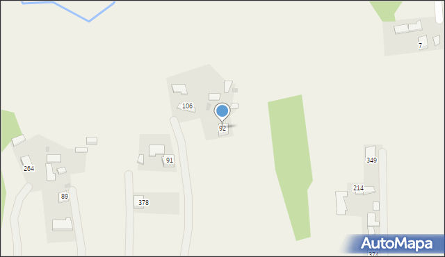 Tymowa, Tymowa, 92, mapa Tymowa