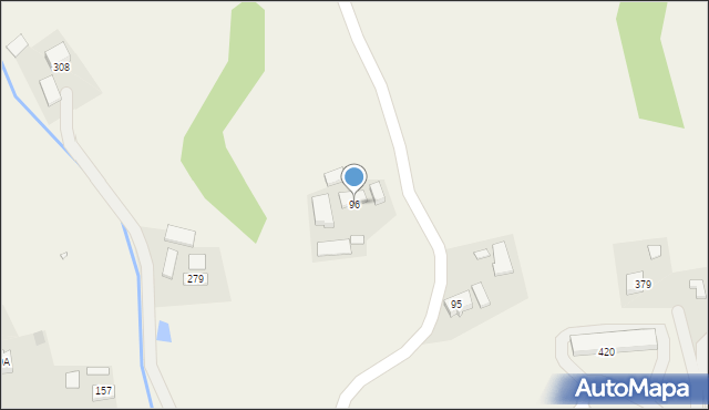 Tymowa, Tymowa, 96, mapa Tymowa