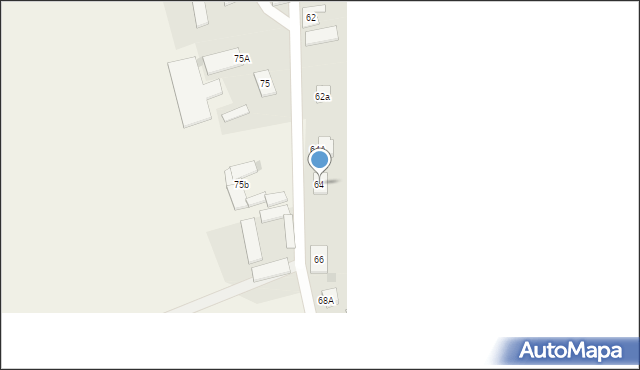 Tyrowo, Tyrowo, 64, mapa Tyrowo