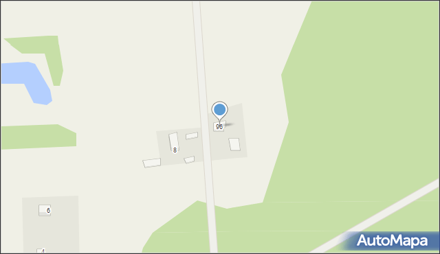 Tyrowo, Tyrowo, 96, mapa Tyrowo