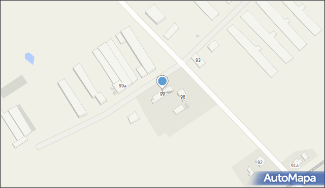 Tyrowo, Tyrowo, 99, mapa Tyrowo