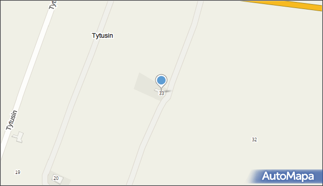 Tytusin, Tytusin, 33, mapa Tytusin