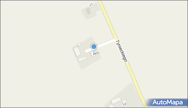 Wybcz, Tynieckiego Z., ks., 15, mapa Wybcz