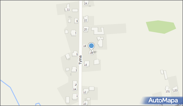 Zbrosławice, Tylna, 16, mapa Zbrosławice