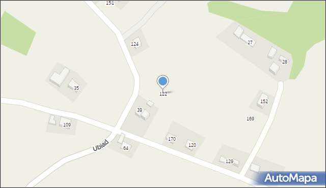 Ubiad, Ubiad, 122, mapa Ubiad