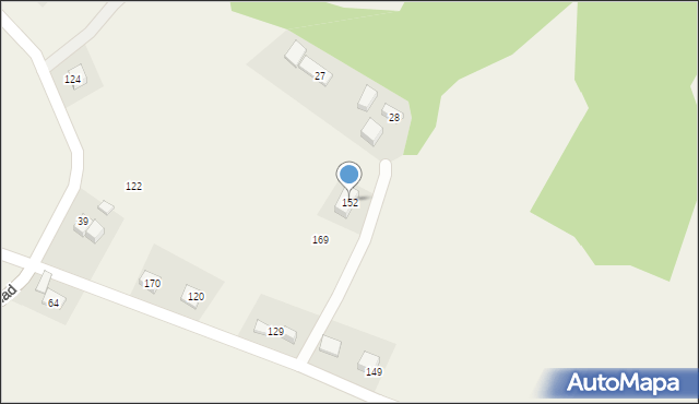 Ubiad, Ubiad, 152, mapa Ubiad