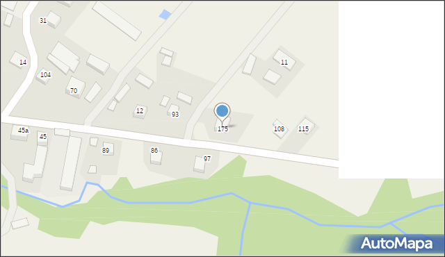 Ubiad, Ubiad, 175, mapa Ubiad