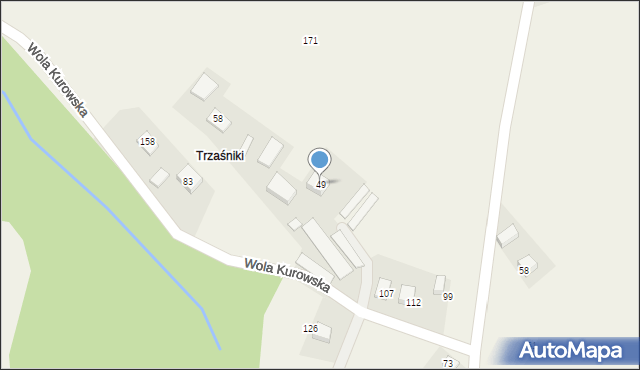 Ubiad, Ubiad, 49, mapa Ubiad