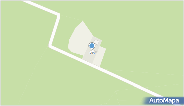 Ubyszów, Ubyszów, 25A, mapa Ubyszów