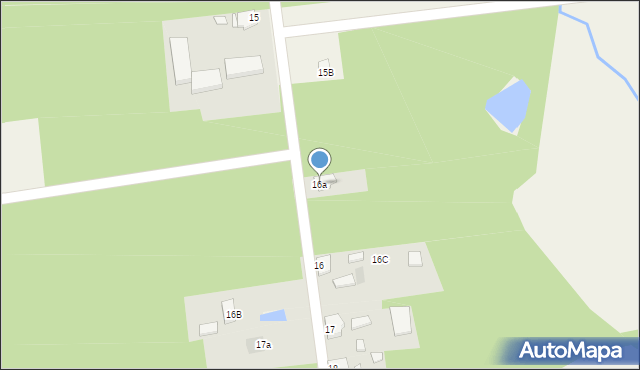 Uchań Dolny, Uchań Dolny, 16a, mapa Uchań Dolny