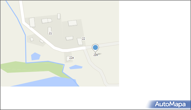 Uchań Dolny, Uchań Dolny, 22b, mapa Uchań Dolny