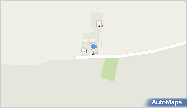 Ucisków, Ucisków, 43, mapa Ucisków