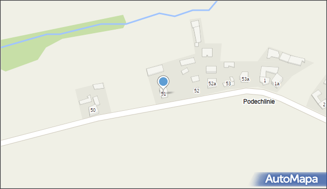Udórz, Udórz, 51, mapa Udórz