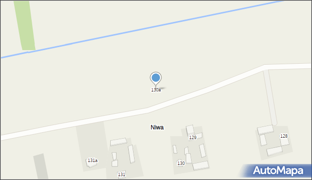 Udrycze-Koniec, Udrycze-Koniec, 130a, mapa Udrycze-Koniec