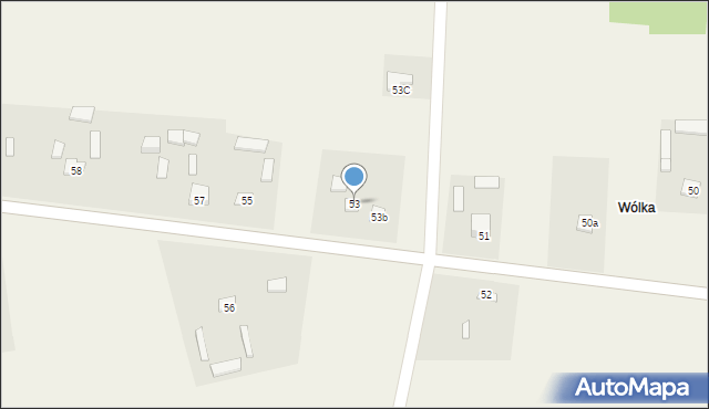 Udrycze-Koniec, Udrycze-Koniec, 53, mapa Udrycze-Koniec