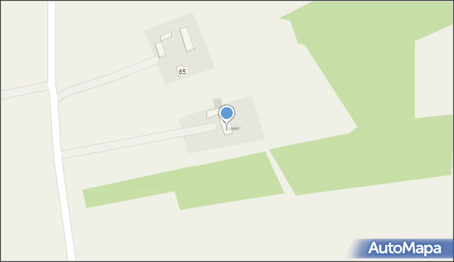 Udrycze-Koniec, Udrycze-Koniec, 64a, mapa Udrycze-Koniec