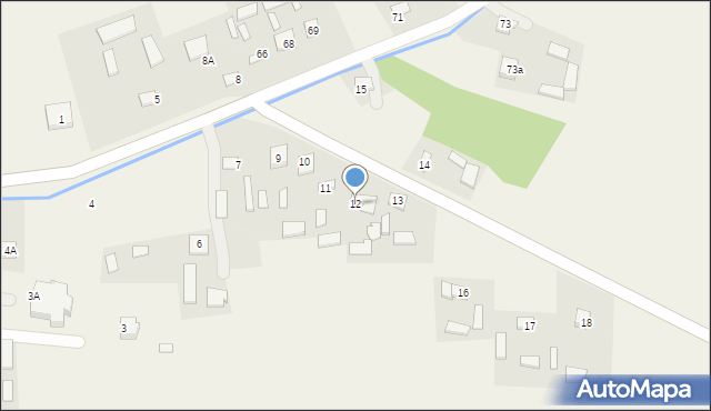 Udrycze-Wola, Udrycze-Wola, 12, mapa Udrycze-Wola