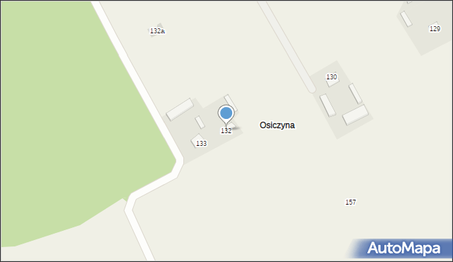 Udrycze-Wola, Udrycze-Wola, 132, mapa Udrycze-Wola