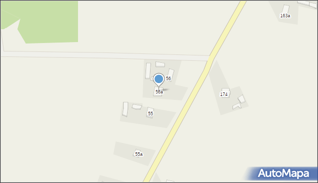 Udrycze-Wola, Udrycze-Wola, 56a, mapa Udrycze-Wola
