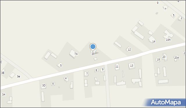 Udrzyn, Udrzyn, 10, mapa Udrzyn