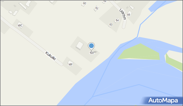 Udrzyn, Udrzyn, 52c, mapa Udrzyn