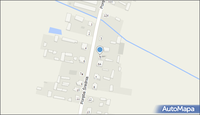 Udrzynek, Udrzynek, 5, mapa Udrzynek