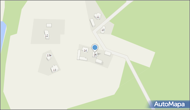 Udzierz, Udzierz, 15, mapa Udzierz