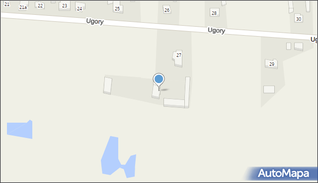 Ugory, Ugory, 27a, mapa Ugory