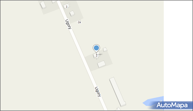 Ugory, Ugory, 2, mapa Ugory