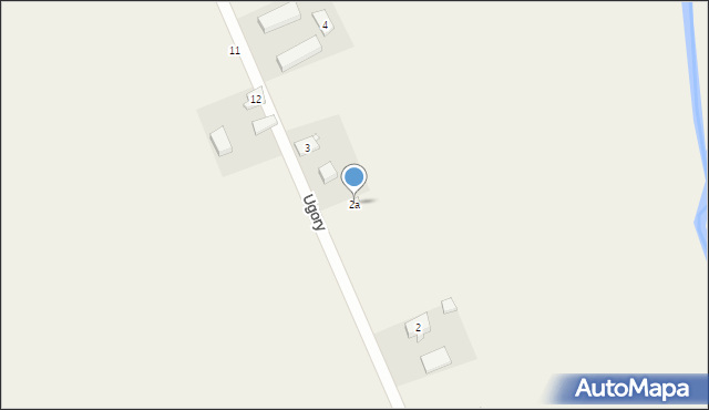 Ugory, Ugory, 2a, mapa Ugory