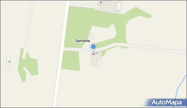 Ugoszcz, Ugoszcz, 69, mapa Ugoszcz