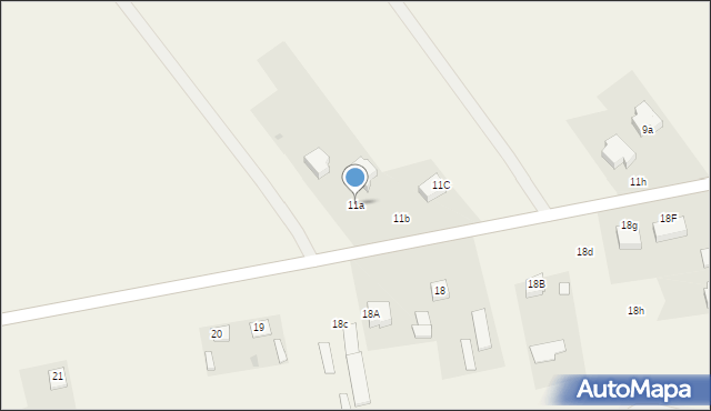 Uher, Uher, 11a, mapa Uher