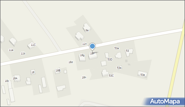 Uher, Uher, 18F, mapa Uher