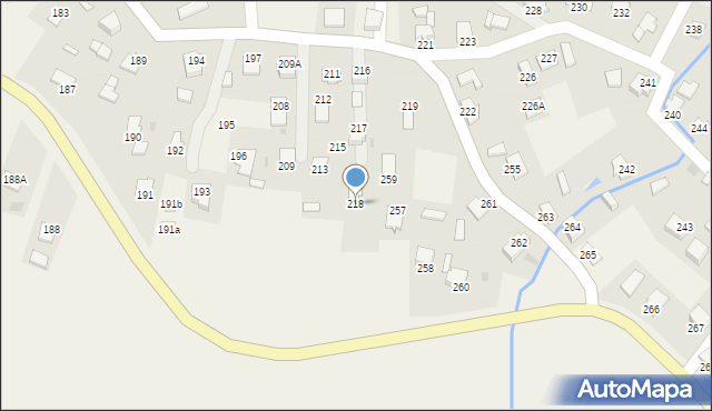 Uherce Mineralne, Uherce Mineralne, 218, mapa Uherce Mineralne