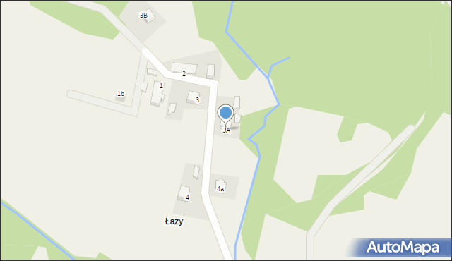 Uherce Mineralne, Uherce Mineralne, 3A, mapa Uherce Mineralne