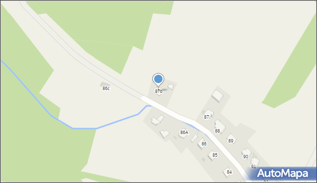 Uherce Mineralne, Uherce Mineralne, 87b, mapa Uherce Mineralne