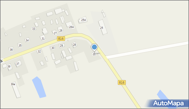 Uhrusk, Uhrusk, 22, mapa Uhrusk