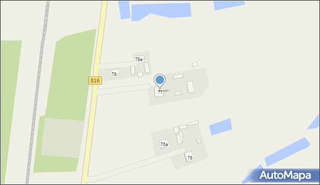 Uhrusk, Uhrusk, 77, mapa Uhrusk