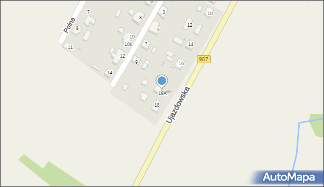 Boguszyce, Ujazdowska, 18A, mapa Boguszyce