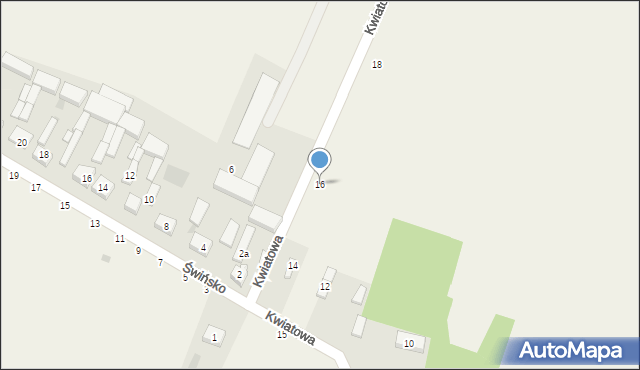 Kwiatkówka, Ujezdzka, 16, mapa Kwiatkówka