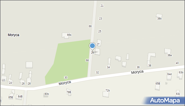 Piotrków Trybunalski, Ujazd, 29, mapa Piotrków Trybunalski