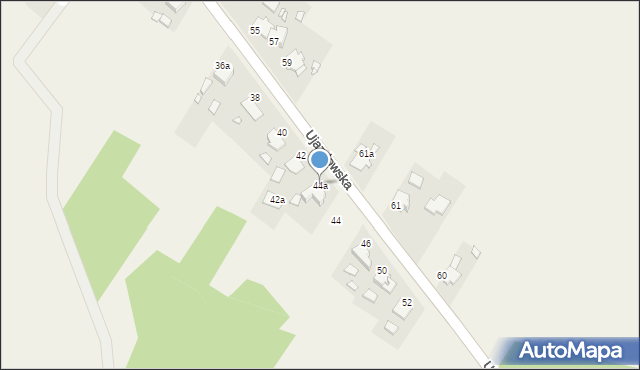 Sieroniowice, Ujazdowska, 44a, mapa Sieroniowice