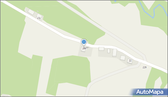 Ujanowice, Ujanowice, 184, mapa Ujanowice