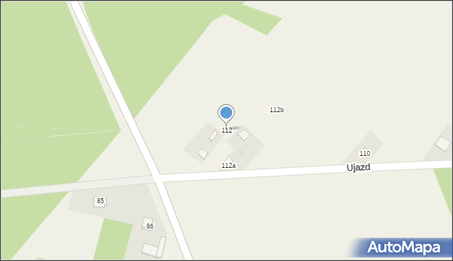 Ujazd, Ujazd, 112, mapa Ujazd