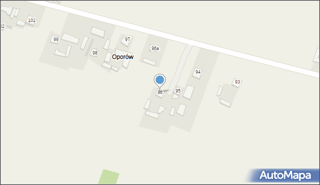 Ujazd, Ujazd, 96, mapa Ujazd