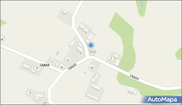 Ujazd, Ujazd, 17, mapa Ujazd