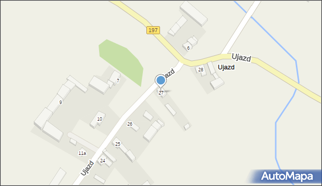 Ujazd, Ujazd, 27, mapa Ujazd