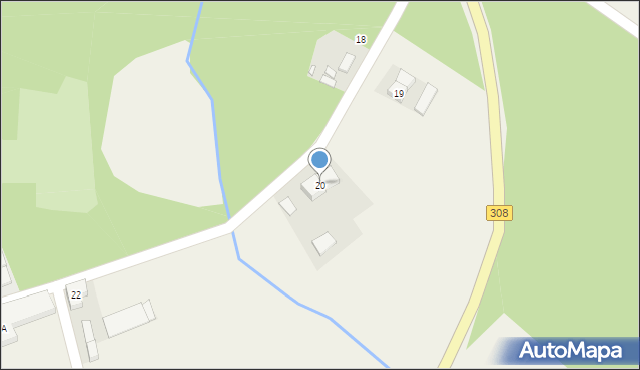 Ujazd, Ujazd, 20, mapa Ujazd