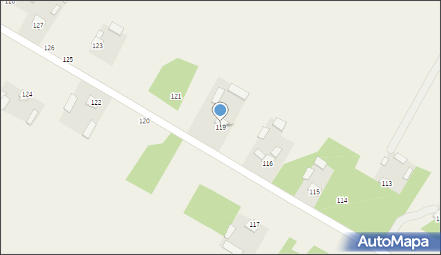 Ujazdów, Ujazdów, 119, mapa Ujazdów